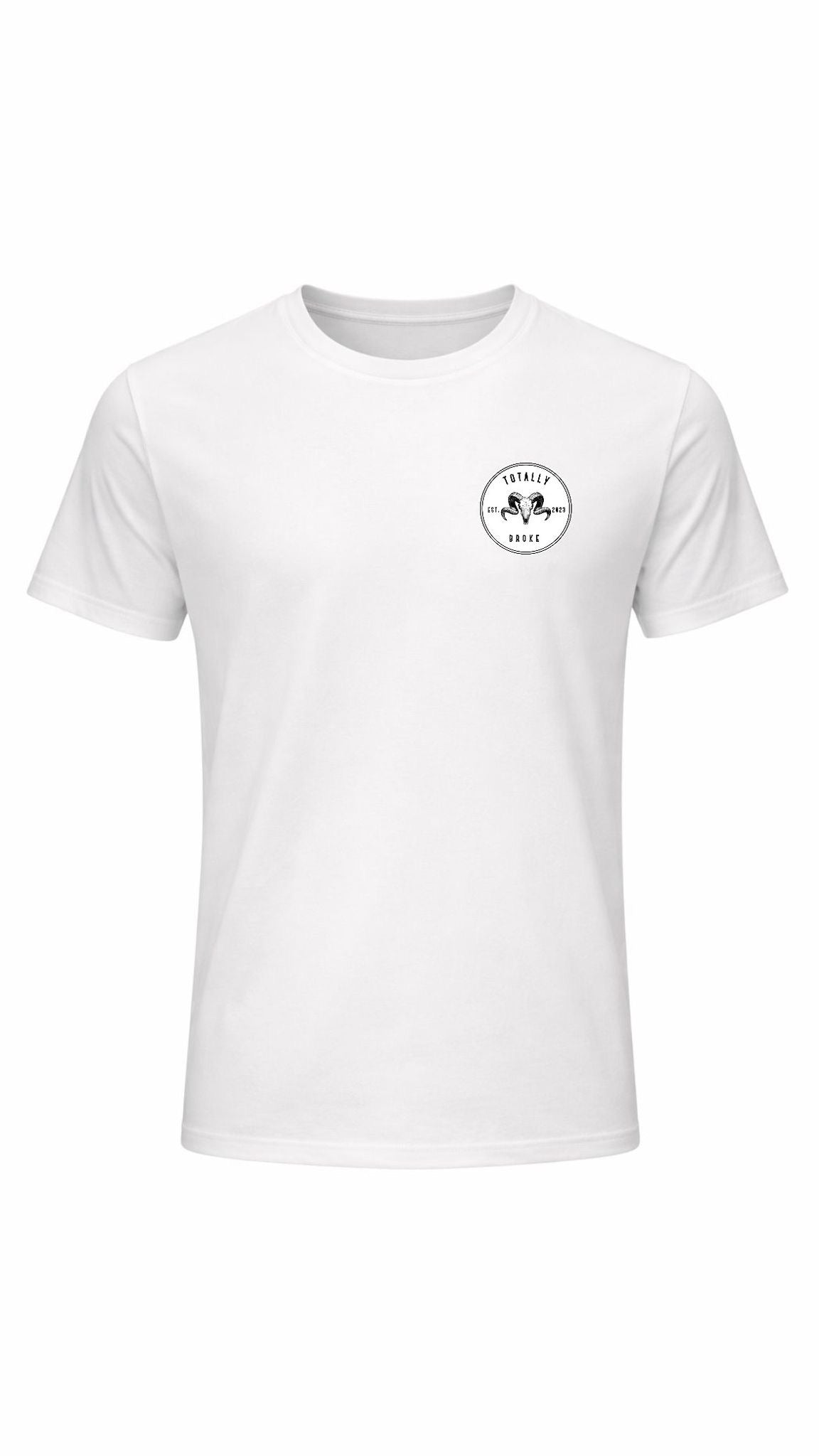 Ram Logo Tee - White
